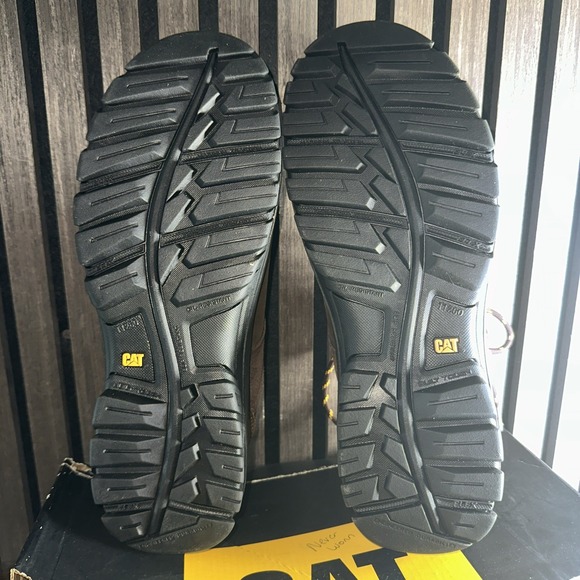 CAT Caterpillar‎ Steel Toe Work Shoes (Brown) P90930 New NIB Size 11 (Wide) main image 5
